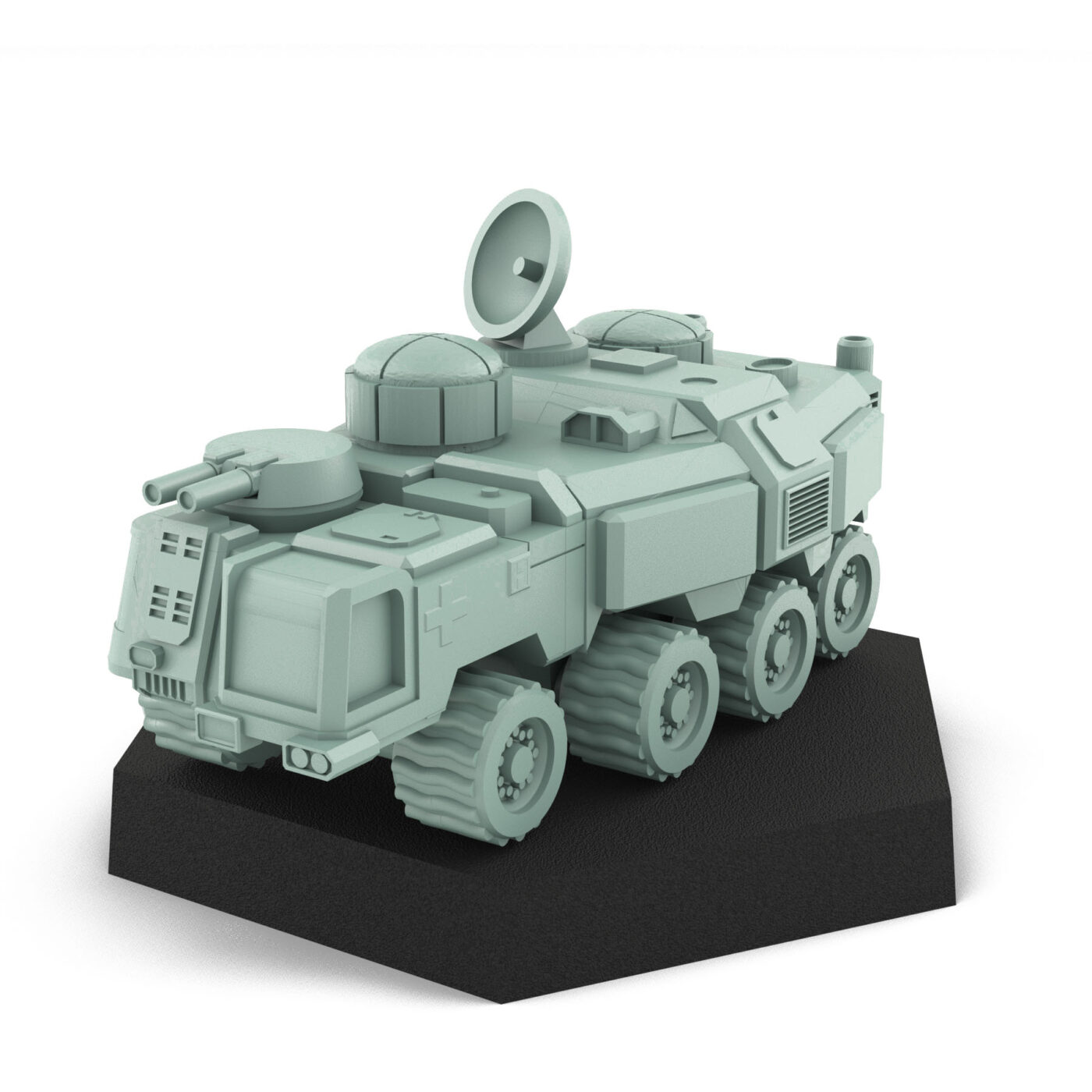 MASH Truck Support Vehicle 3D Printed Mech Miniature