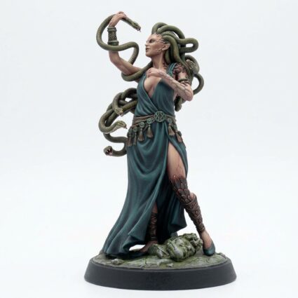 Megorga V E - Painted 3D Printed Miniature