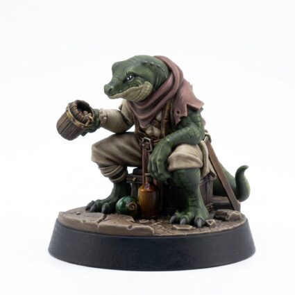 Mercenary C - Painted 3D Printed Miniature