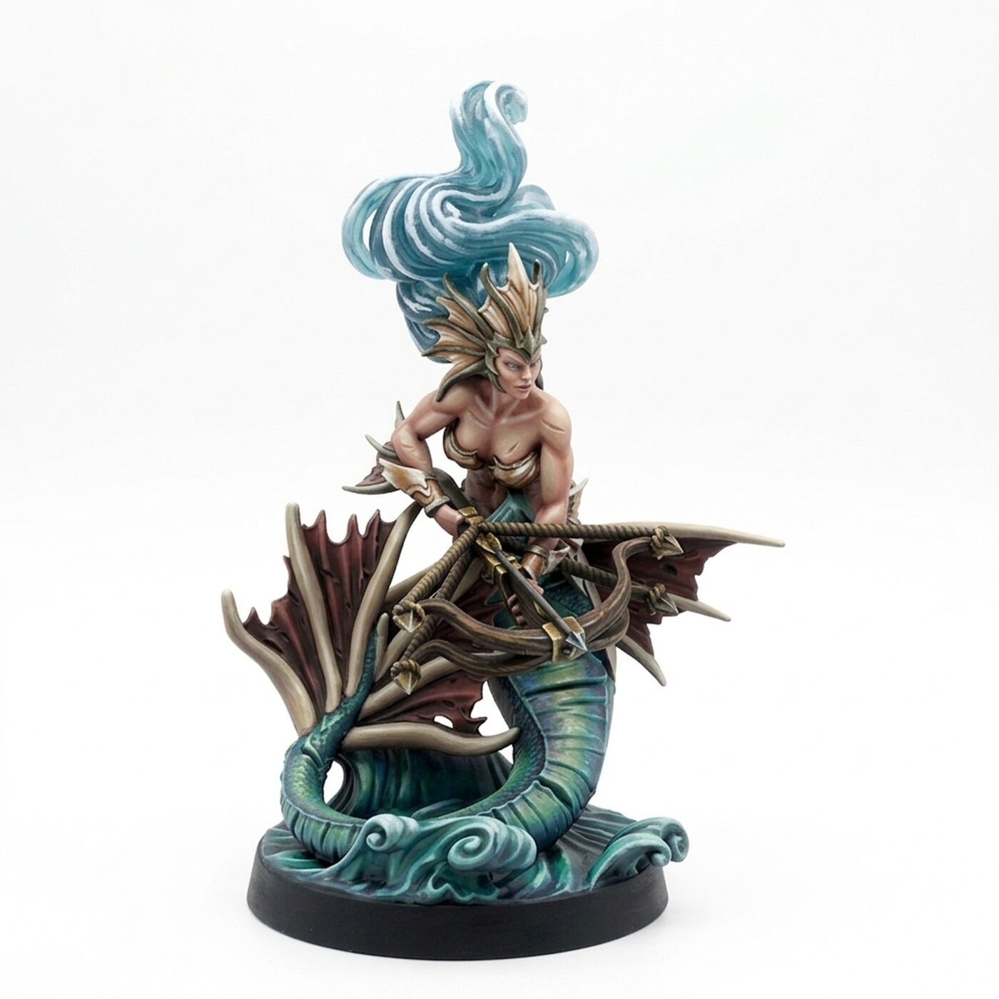 Merkyes Coral Sniper A - Painted 3D Printed Miniature