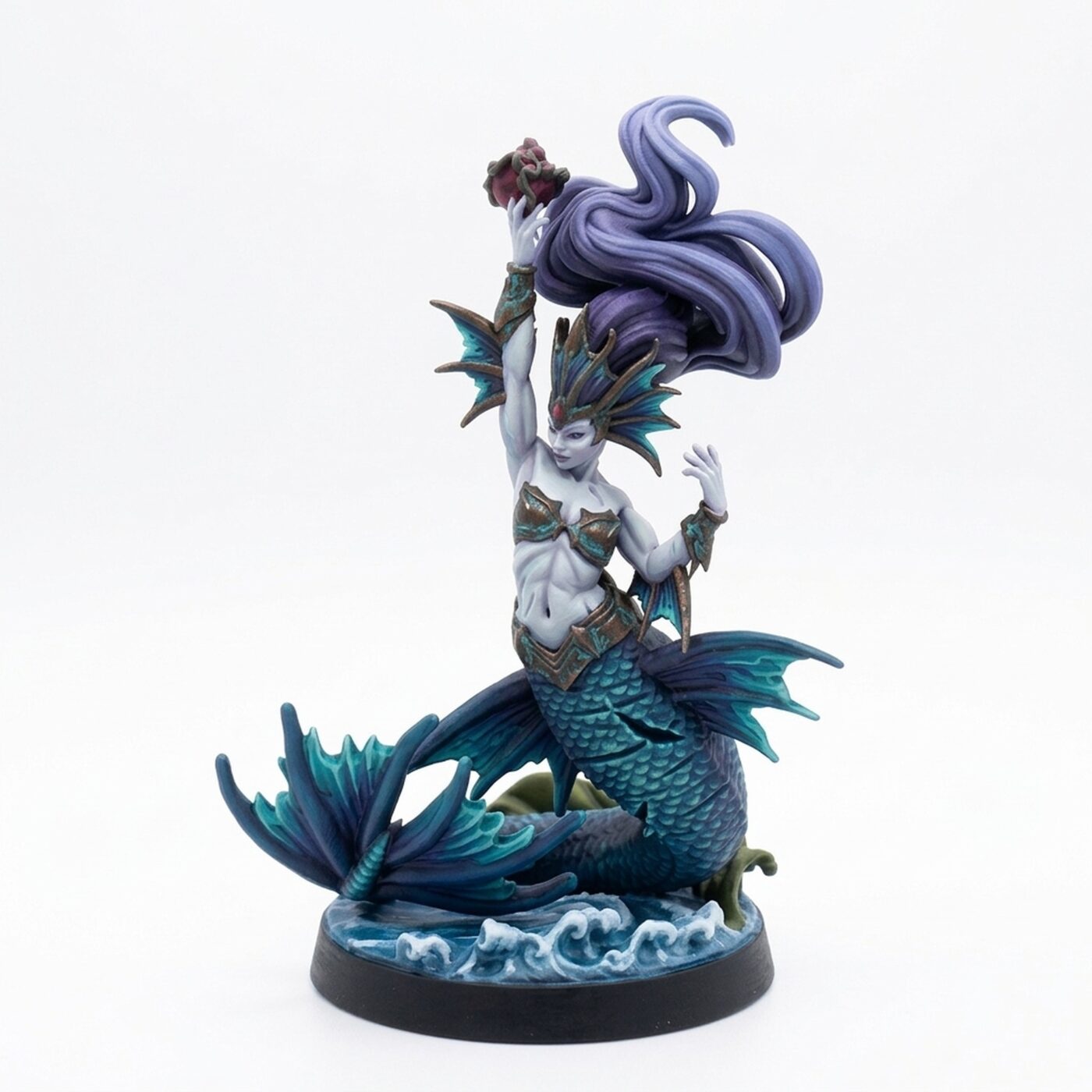 Merkyes Coral Snipers C - Painted 3D Printed Miniature