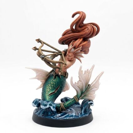 Merkyes Coral Sniper D - Painted 3D Printed Miniature