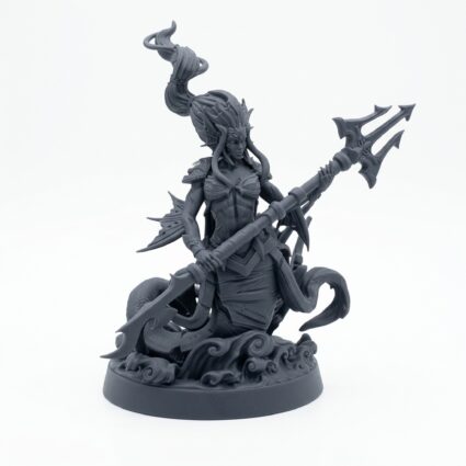 Merkyes Trident Batallion B - Gray Resin 3D Printed Miniature