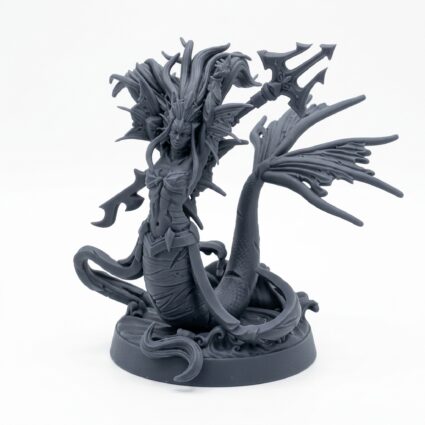 Merkyes Trident Batallion C - Gray Resin 3D Printed Miniature