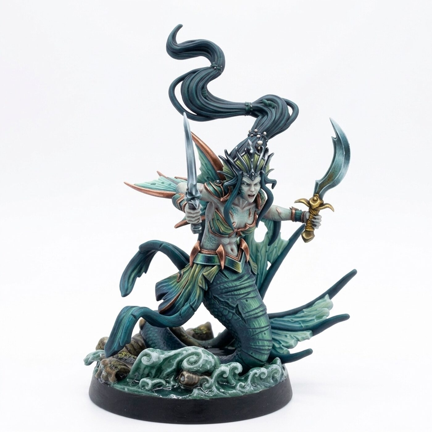 Merkyes Trident Batallion D - Painted 3D Printed Miniature