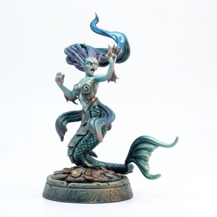Mermaid Reachingout - Painted 3D Printed Miniature