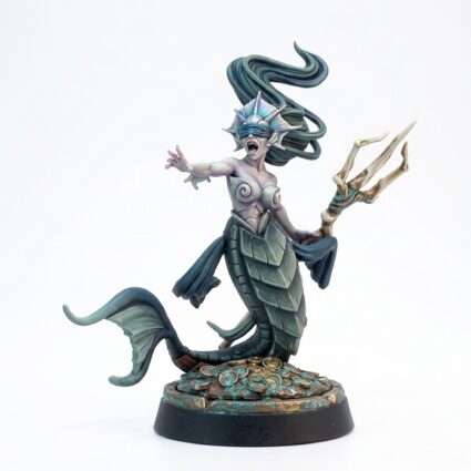 Mermaid Seer - Painted 3D Printed Miniature