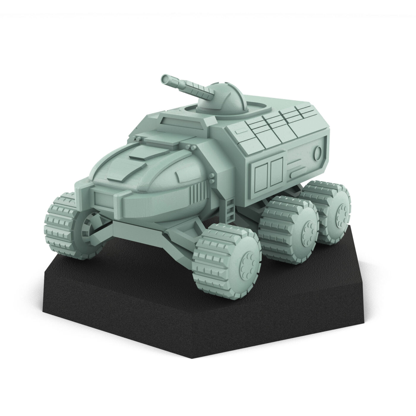 MHI Amphibious APC 3D Printed Mech Miniature