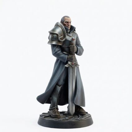 Militia General - Painted 3D Printed Miniature