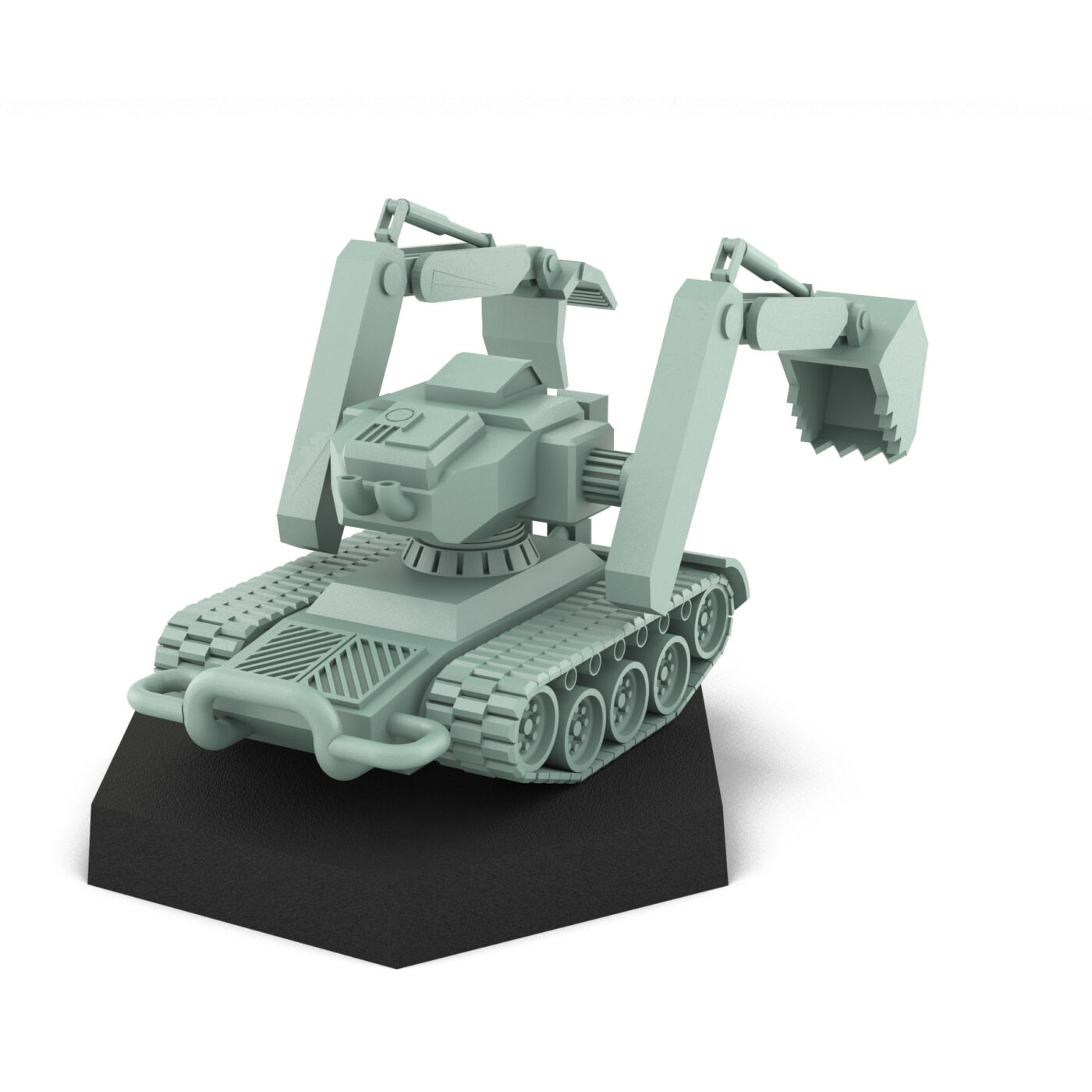 Mining Robot B - Sci-Fi Miniature