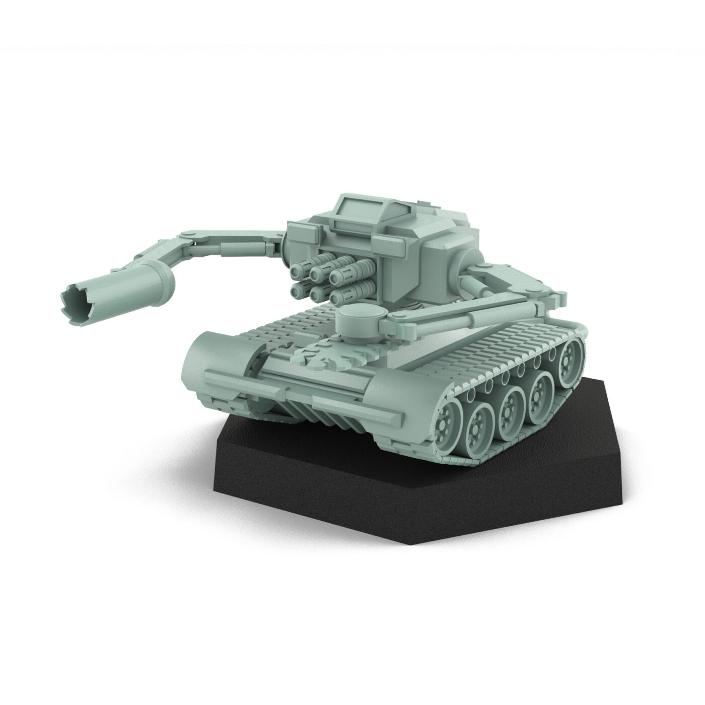 Mining Robot - USe Mechs 3D Printed Mech Miniature