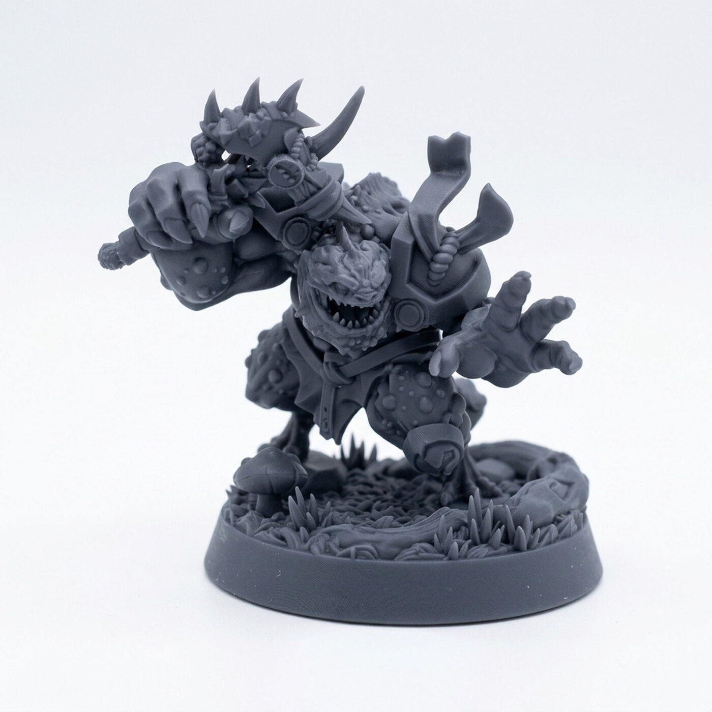 Mire Champions A - Gray Resin 3D Printed Miniature