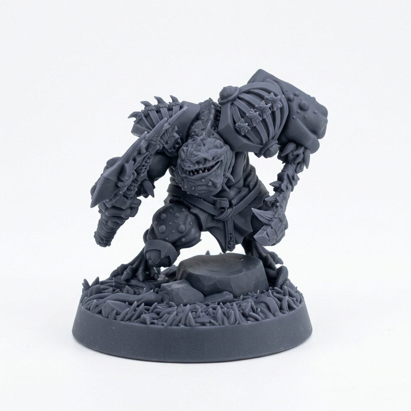 Mire Champions B - Gray Resin 3D Printed Miniature