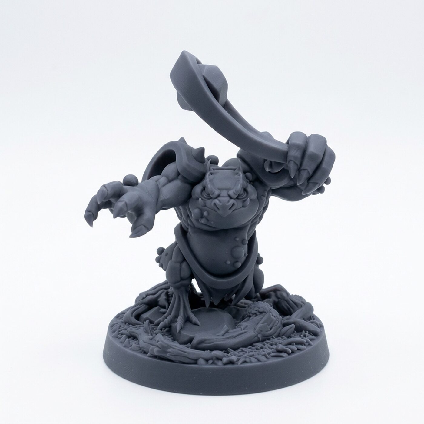 Mire Leafshooters D - Gray Resin 3D Printed Miniature