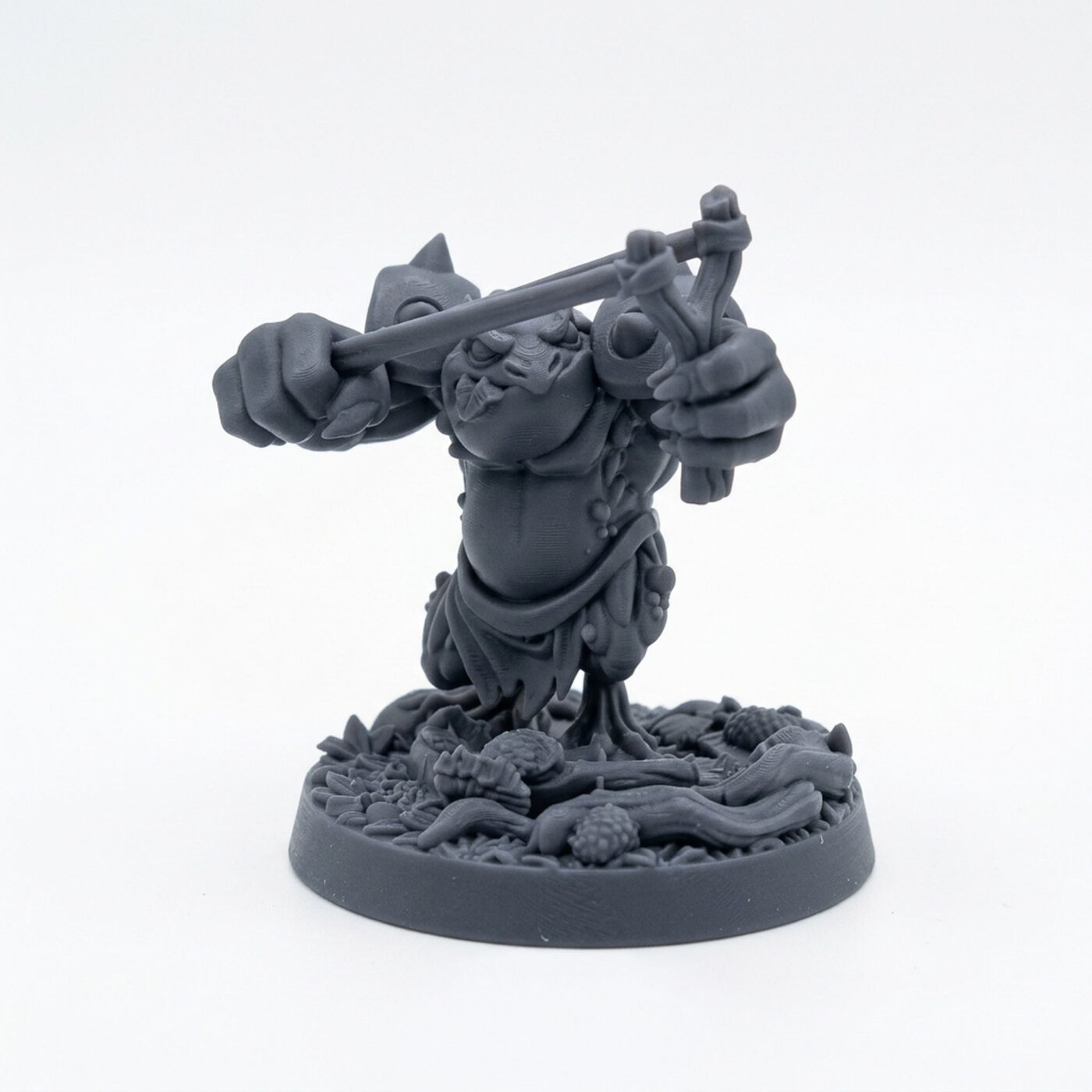 Mire Leafshooter F - Gray Resin 3D Printed Miniature