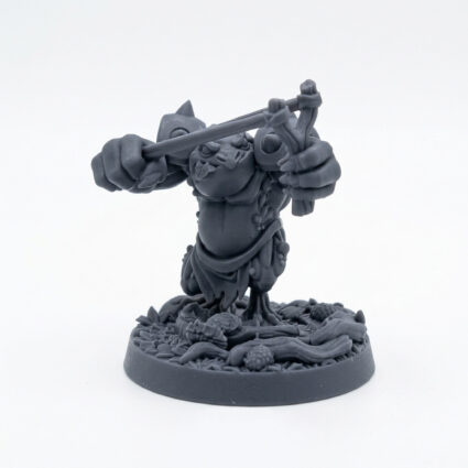 Mire Leafshooter F - Gray Resin 3D Printed Miniature