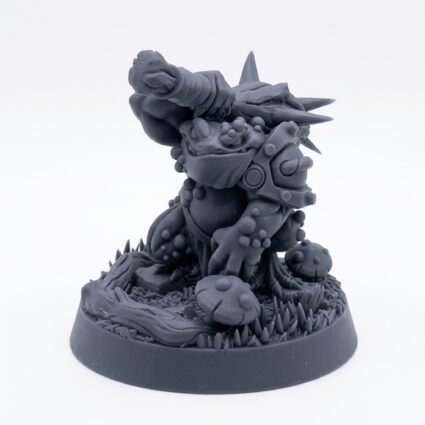 Mire Servant D - Gray Resin 3D Printed Miniature