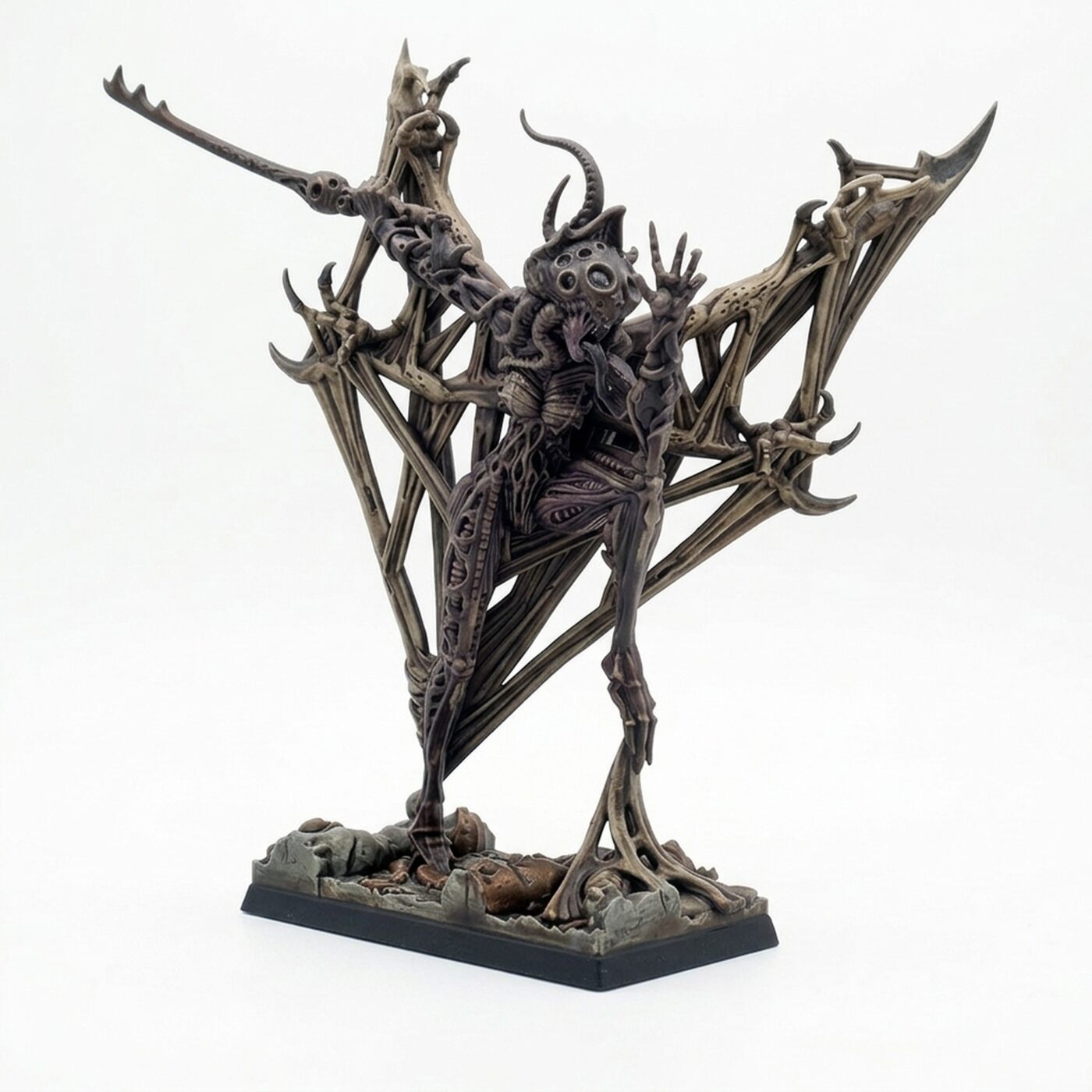 Mistress of Gloom - Painted 3D Printed Miniature