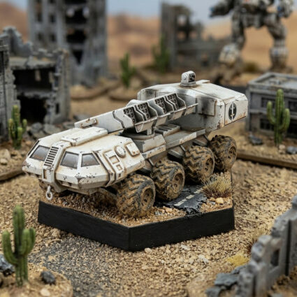 MML 9 8x8 Launch System Deployed Painted Mech Miniature