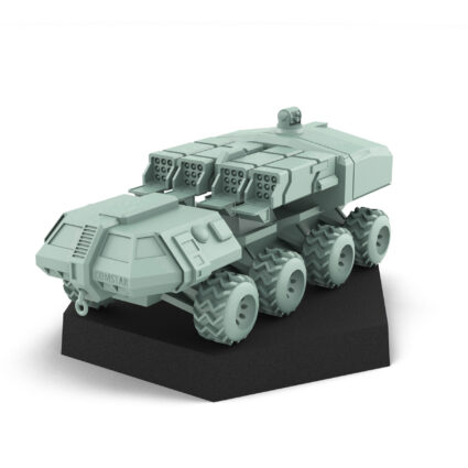 MML 9 8x8 Launch System - USe Mechs 3D Printed Mech Miniature