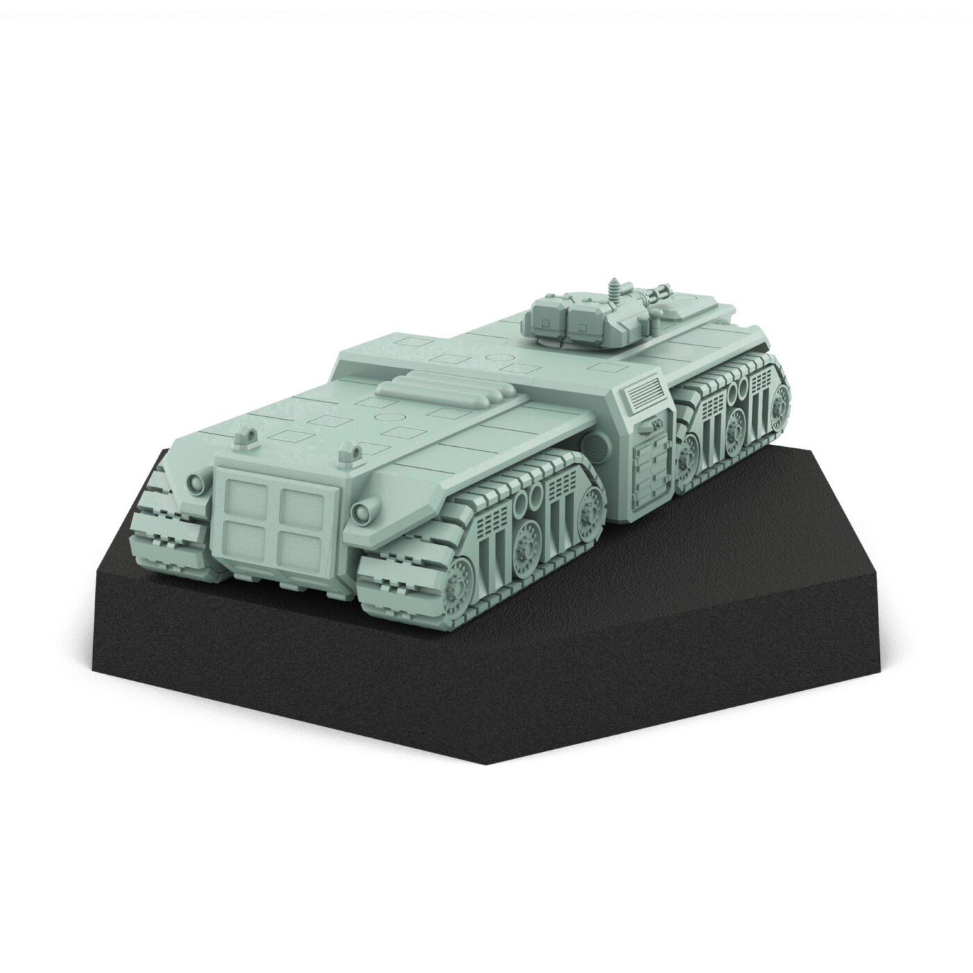 Mobile Bunker 3D Printed Miniature