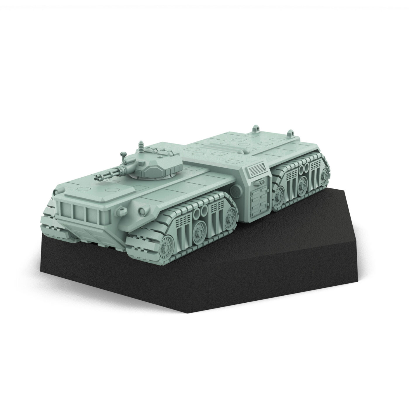 Mobile Bunker 3D Printed Miniature 3D Printed Mech Miniature