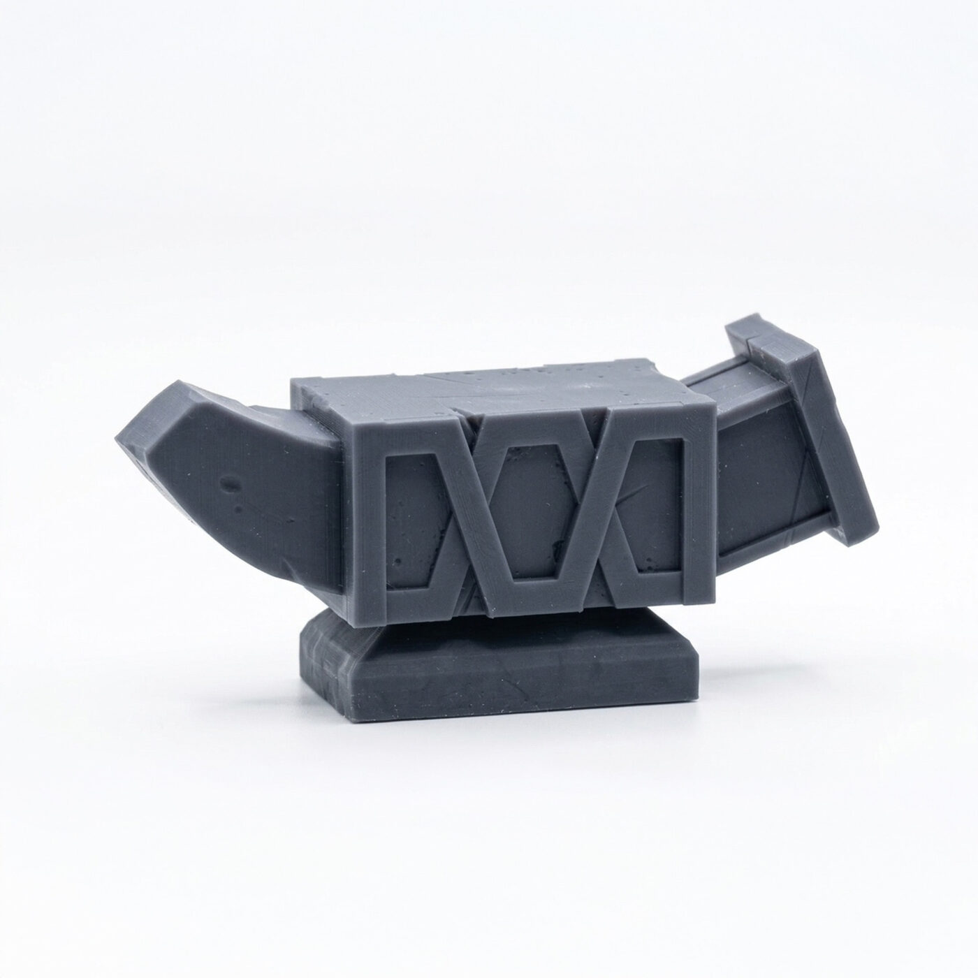 Modular Anvil - Gray Resin 3D Printed Miniature