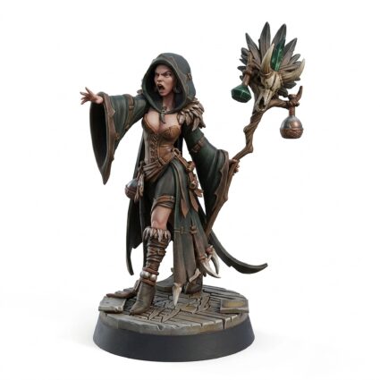 Morgana Conjuring Spell - Painted 3D Printed Miniature