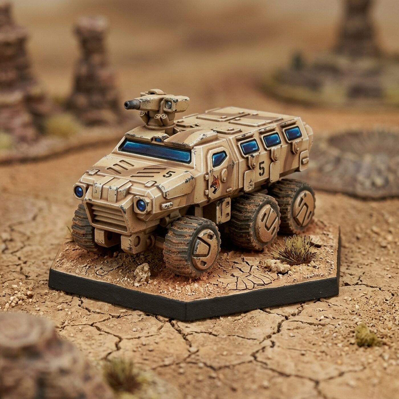 MRAP Painted Mech Miniature