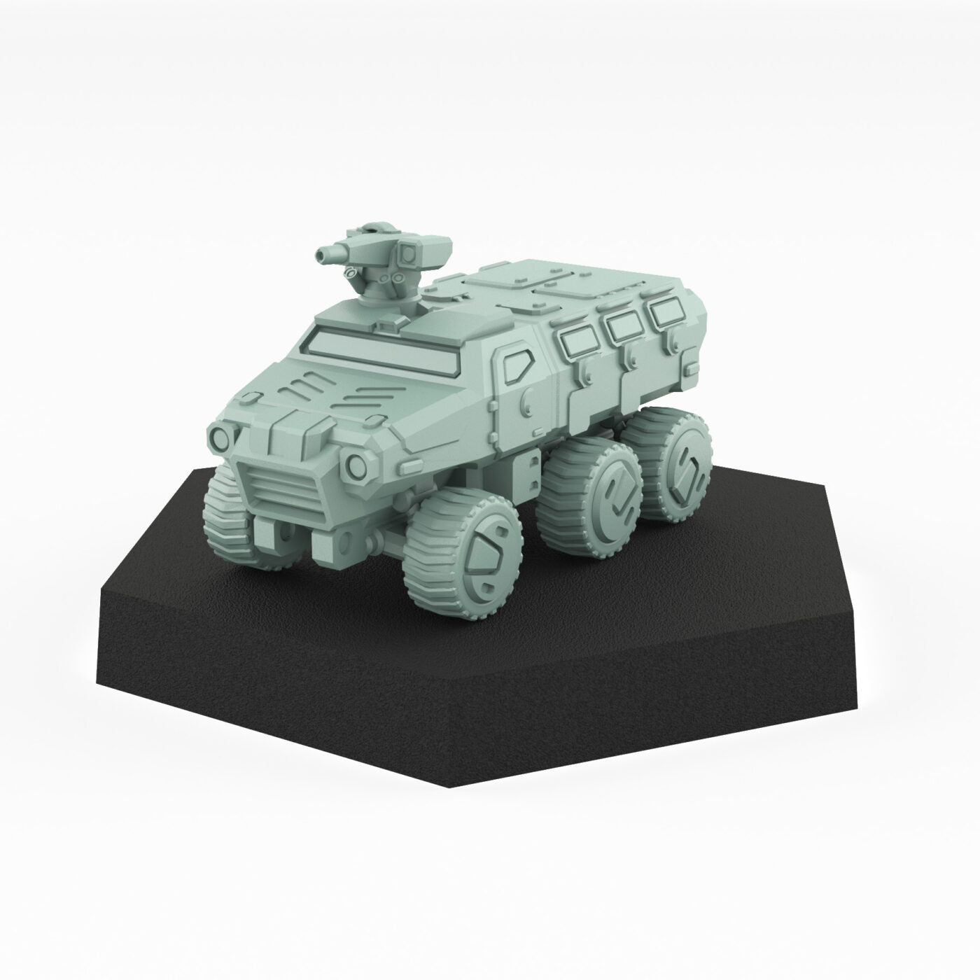 MRAP 3D Printed Mech Miniature