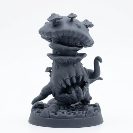 Mushroomguard B - Gray Resin 3D Printed Miniature