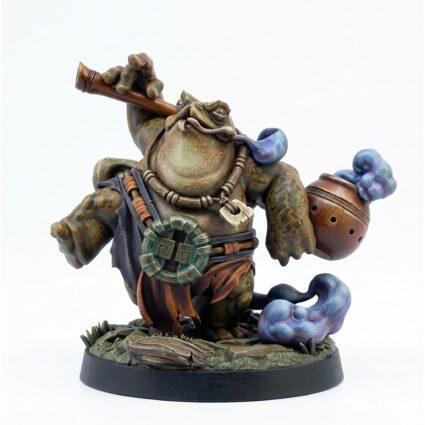 Mystictoad B - Painted 3D Printed Miniature