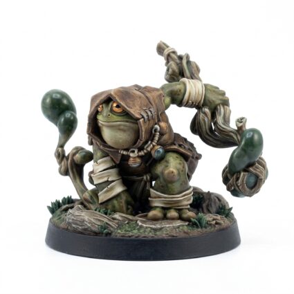 Mystictoad C - Painted 3D Printed Miniature