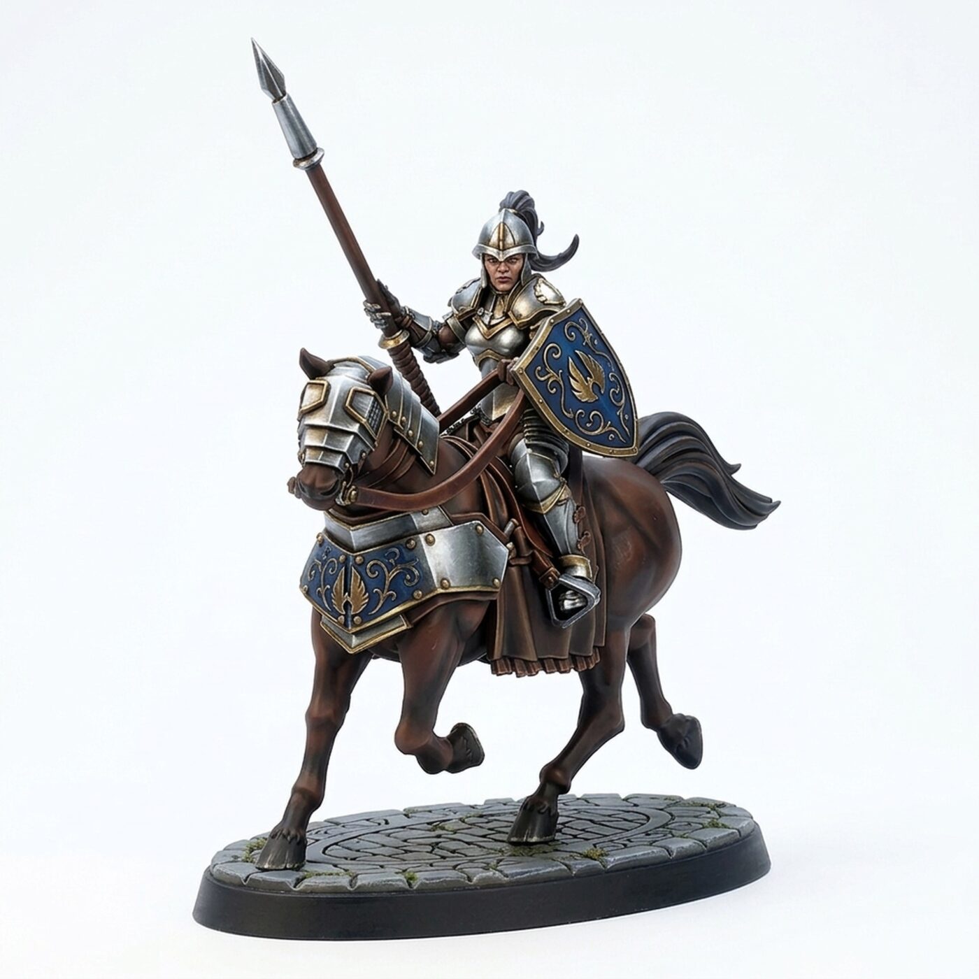 Nina Spearrider - Painted 3D Printed Miniature