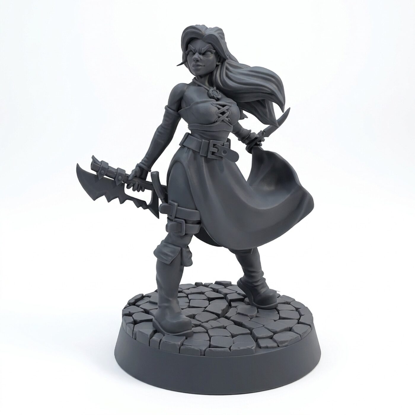 Notonguesavana Readytokill - Gray Resin 3D Printed Miniature