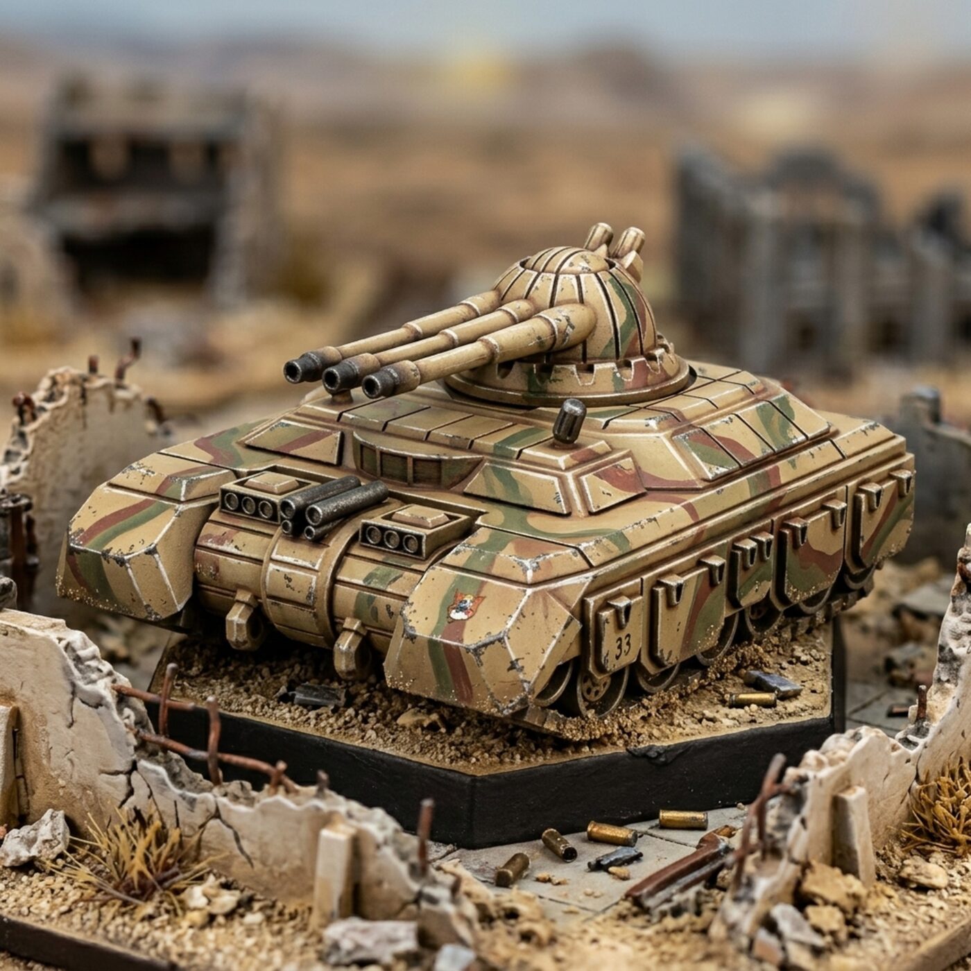 Obeedan Tankette Drone Painted Mech Miniature