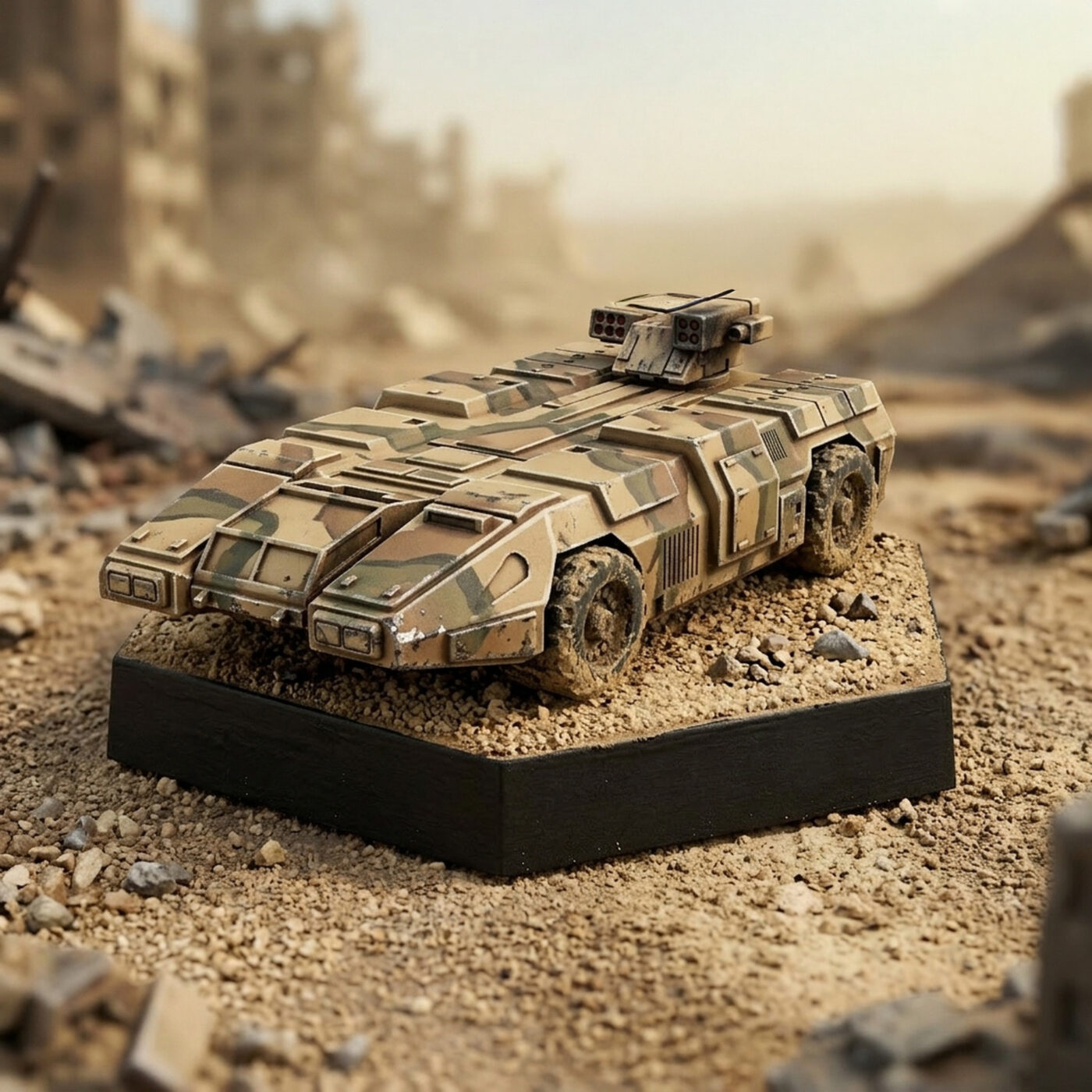 Ocelot Security Vehicle by USe Mechs Painted Mech Miniature