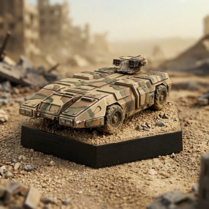 Ocelot Security Vehicle by USe Mechs Painted Mech Miniature