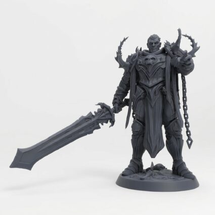 Olaf Son - Gray Resin 3D Printed Miniature