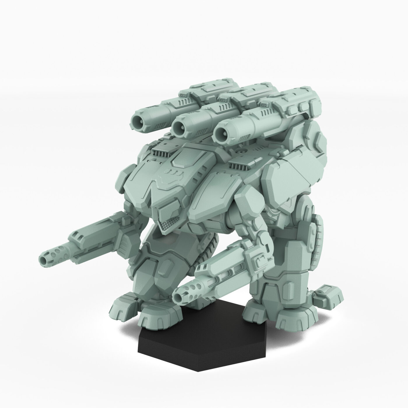 Omegka 3D Printed Mech Miniature