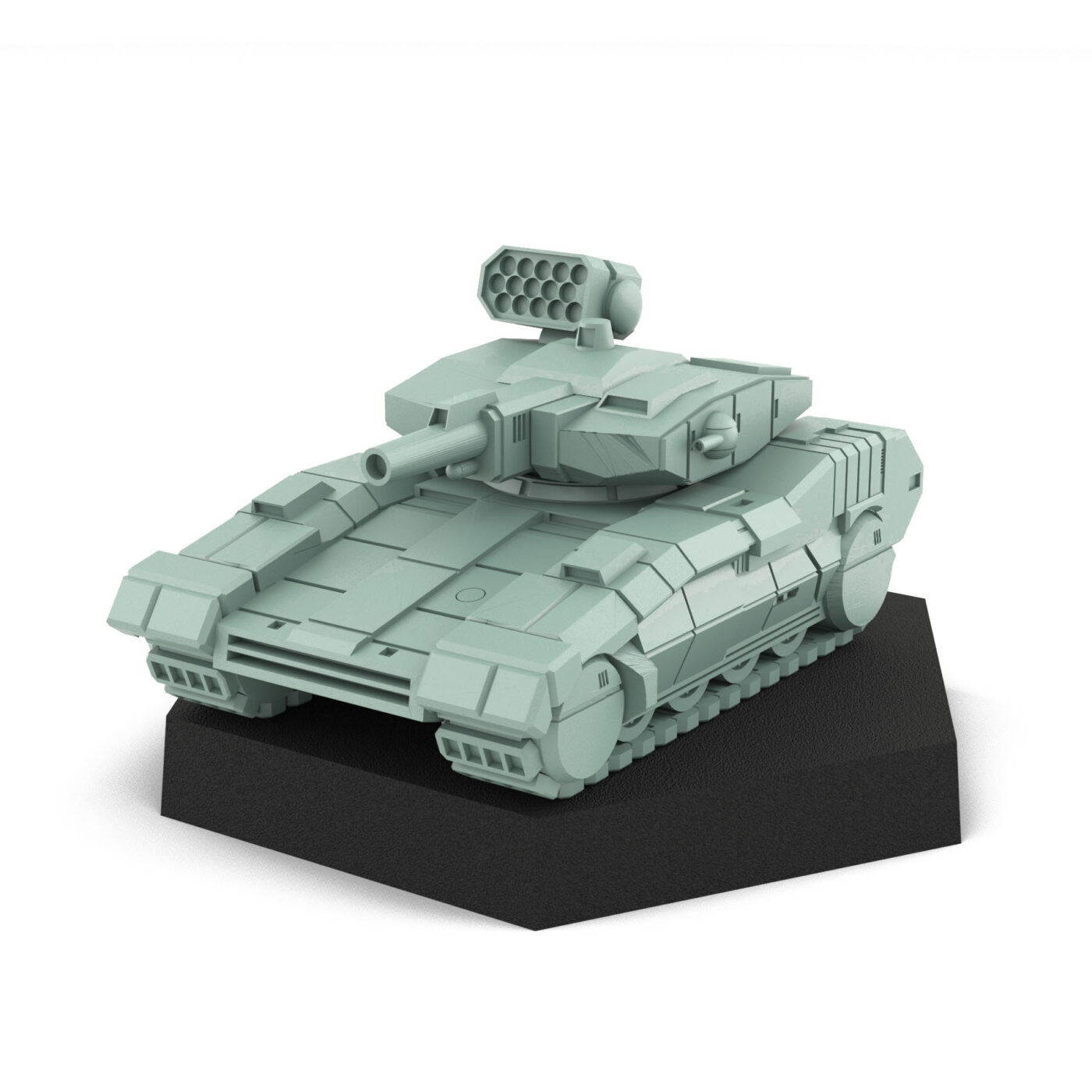 Ontos HEAT Prototype Turret Tank Miniature 3D Printed Mech Miniature