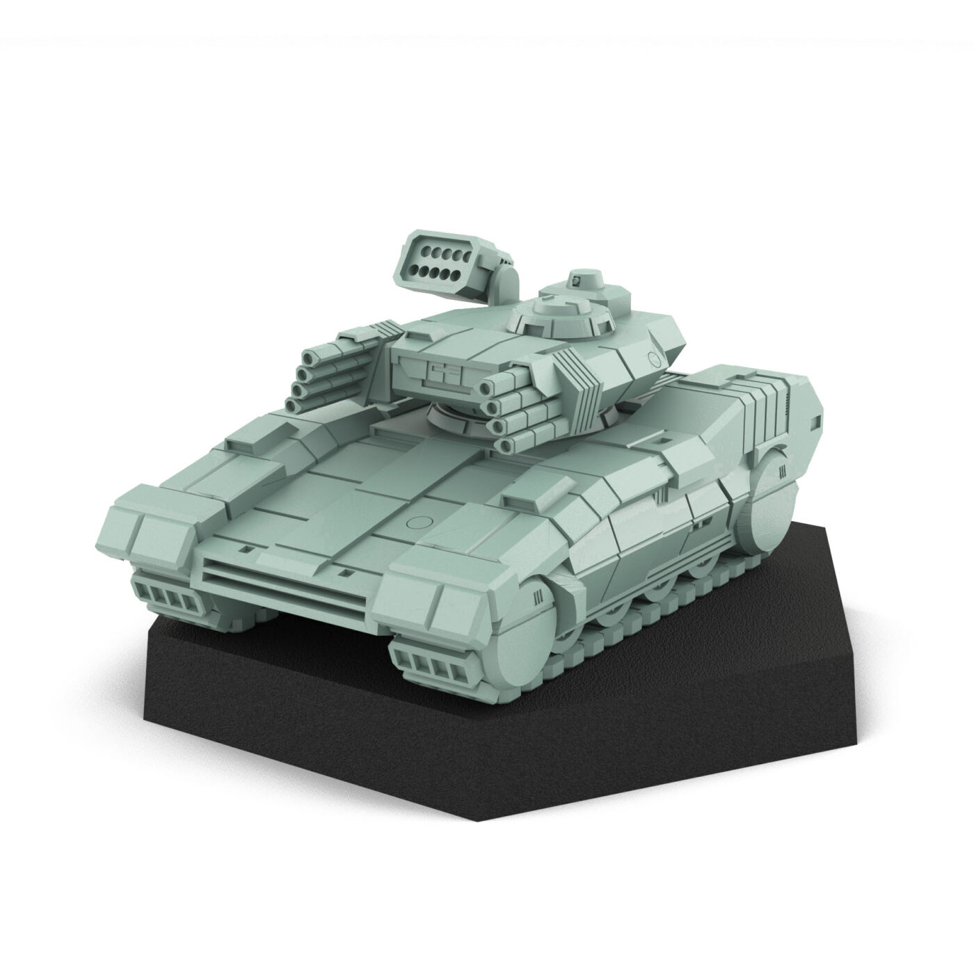 Ontos Tank Mech Miniature 3D Printed Mech Miniature