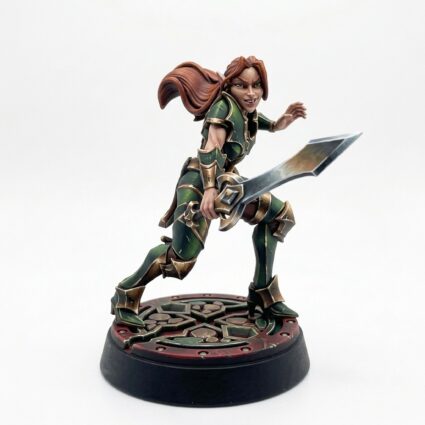 Onyx Bloodcursed - Painted 3D Printed Miniature