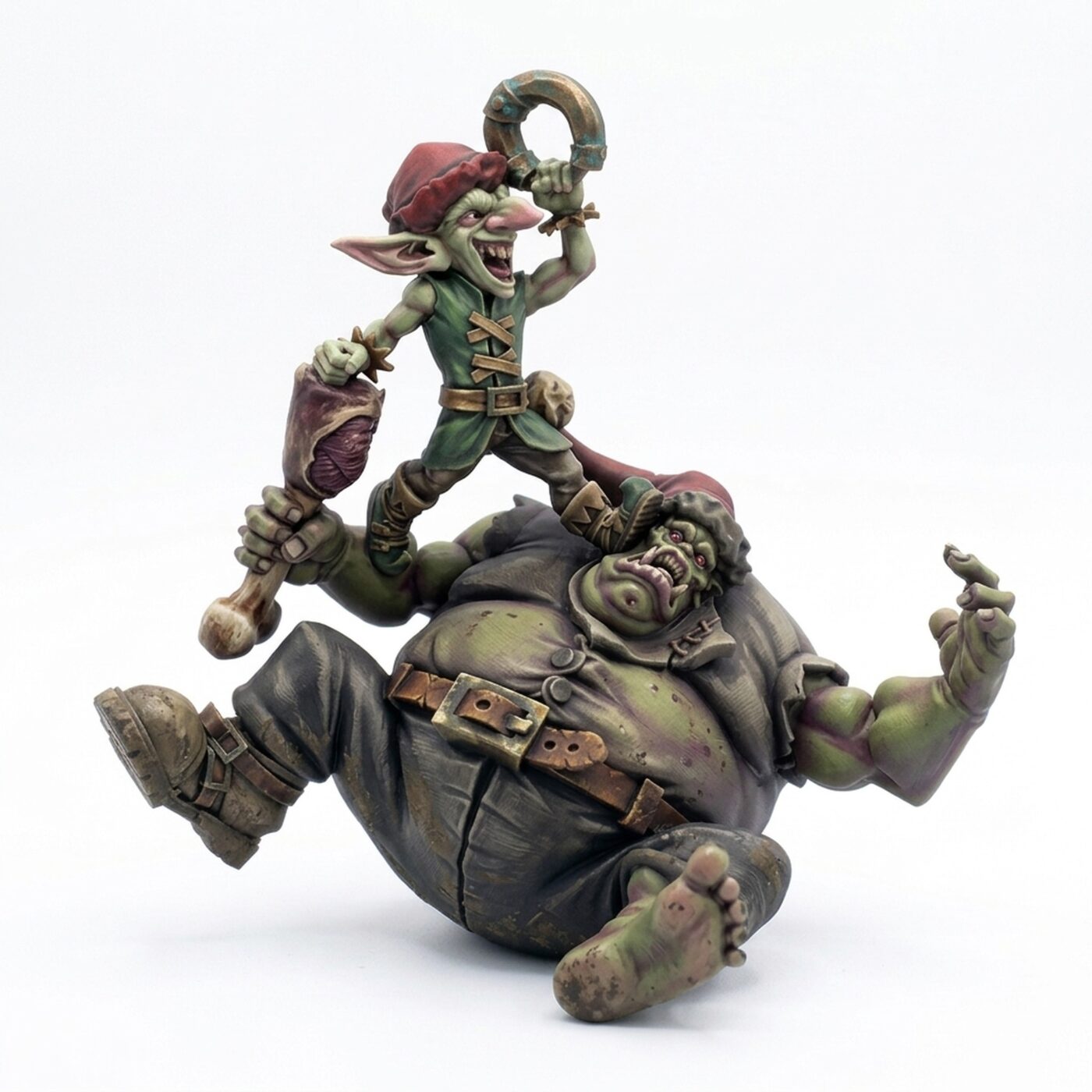 Orc Ball - Painted 3D Printed Miniature