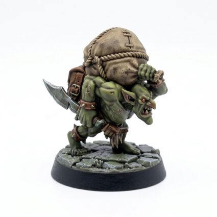 Orc Gretchins B - Painted 3D Printed Miniature