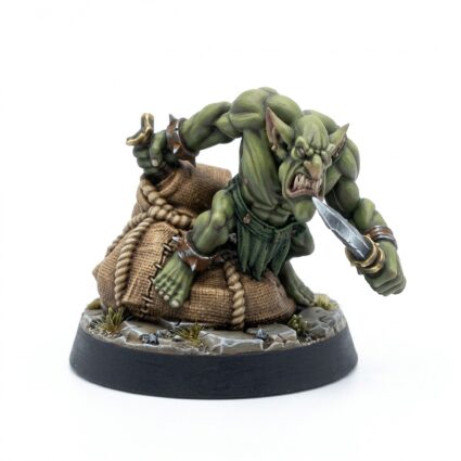 Orc Gretchins C - Painted 3D Printed Miniature