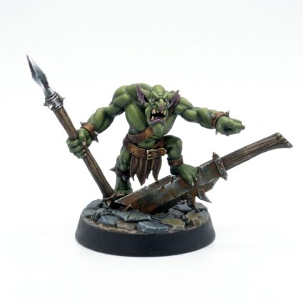 Orc Gretchins D - Painted 3D Printed Miniature