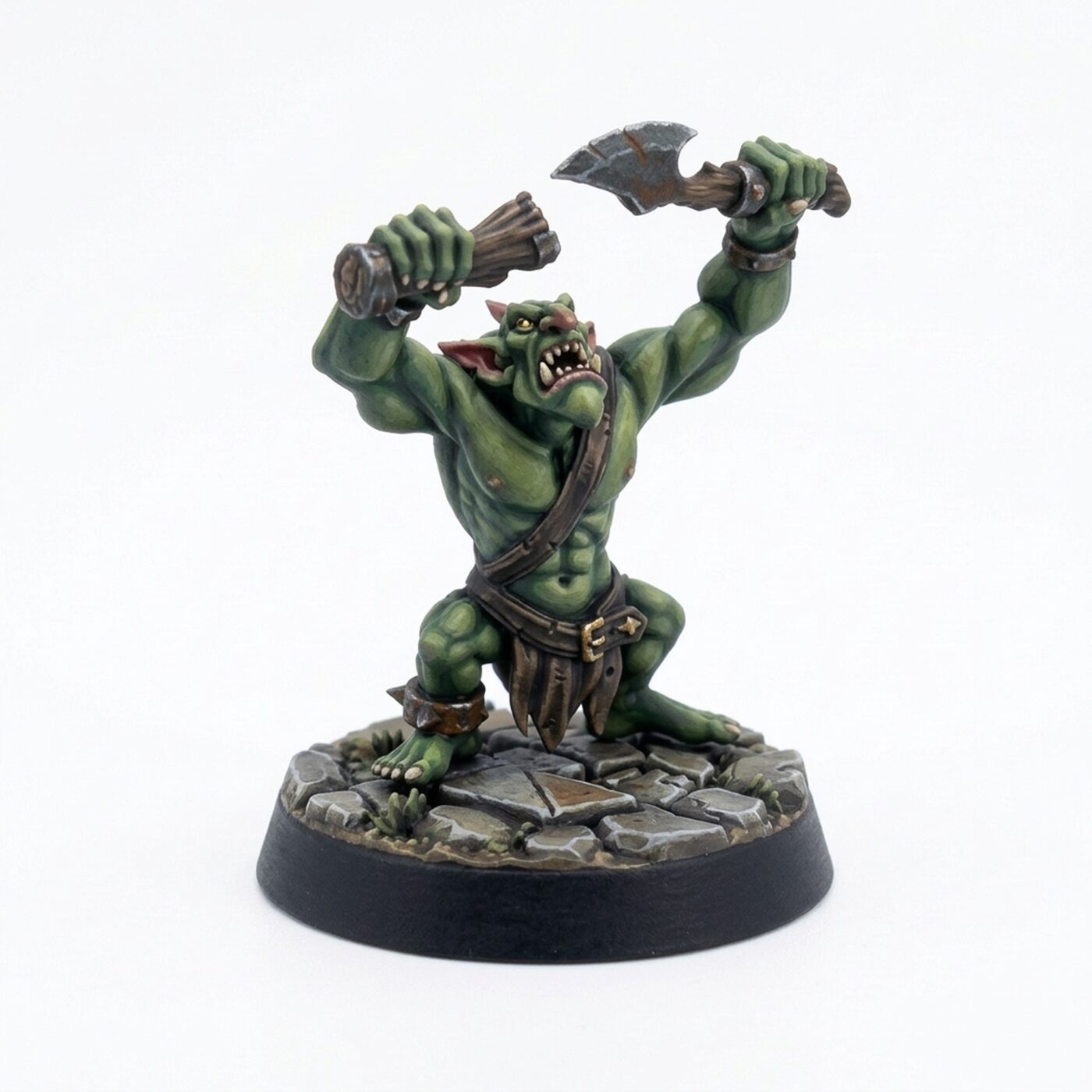 Orc Gretchins E - Painted 3D Printed Miniature