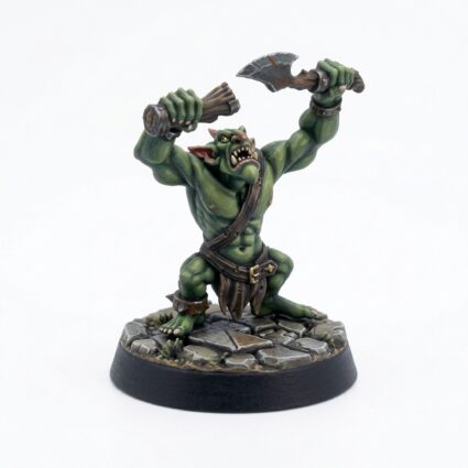 Orc Gretchins E - Painted 3D Printed Miniature