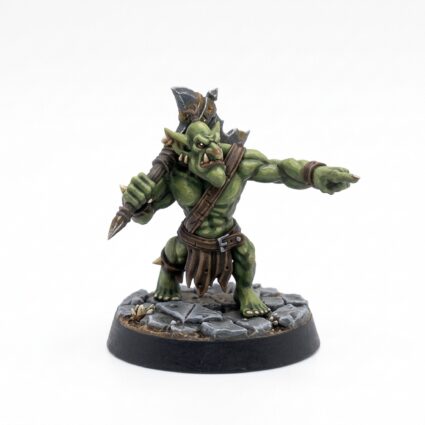 Orc Gretchins F - Painted 3D Printed Miniature